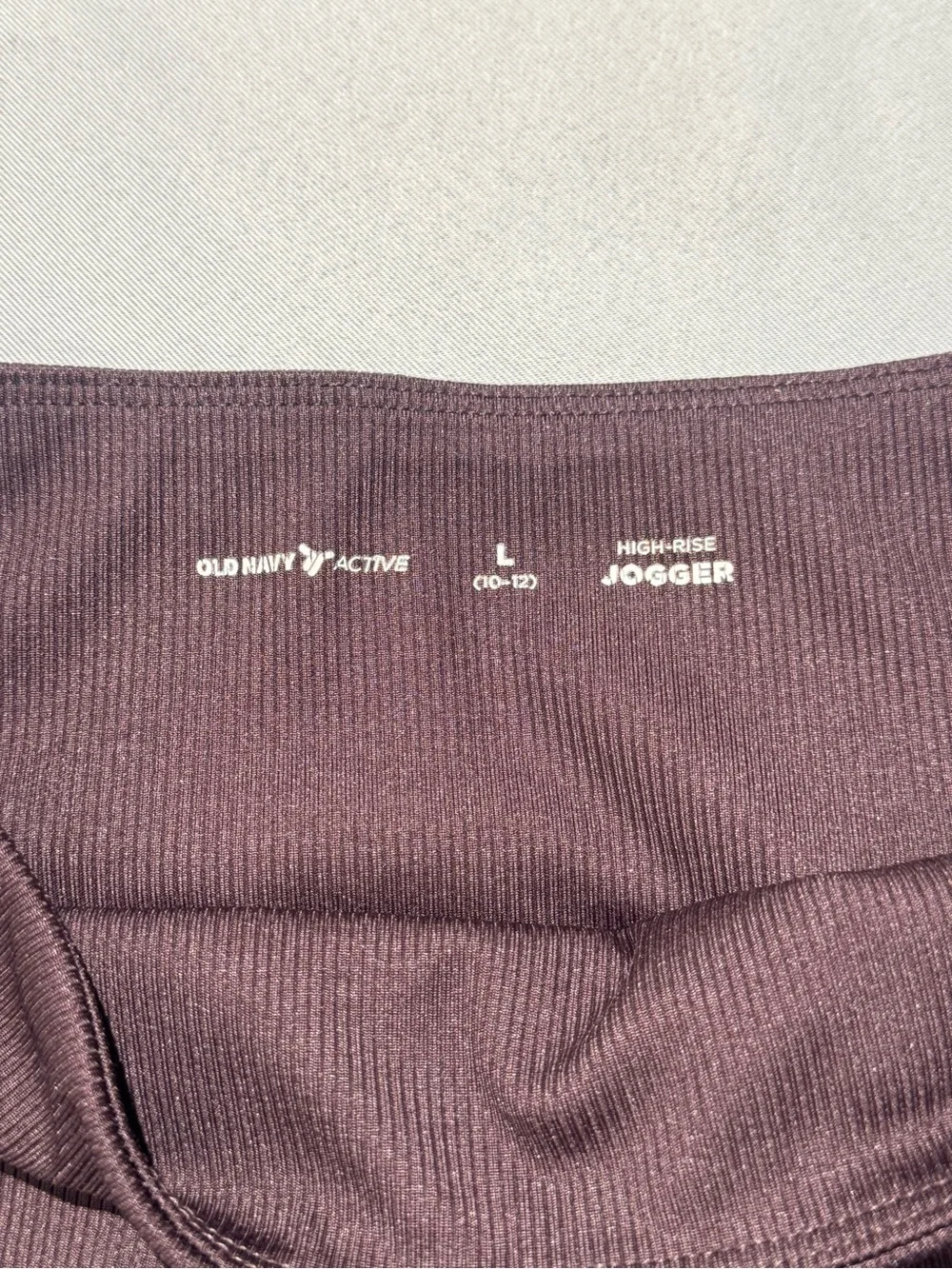 Old Navy Girls High-Waisted Joggers. Size Large